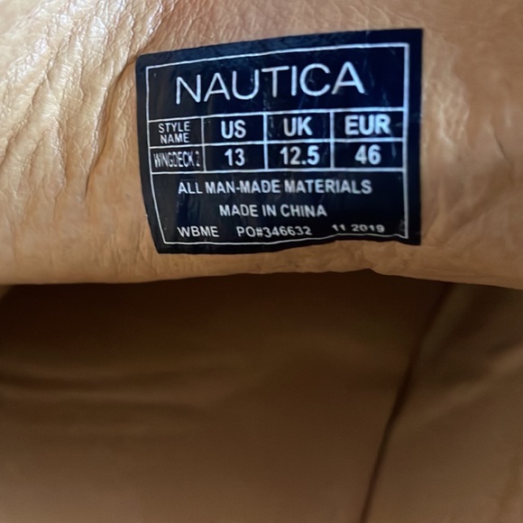 Men’s shoes both size 13. Nautica. In good condition. - Picture 3 of 3